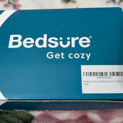 New Bedsure blanket gray