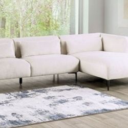 Brand New Beige Modern Style Sectional Sofa 