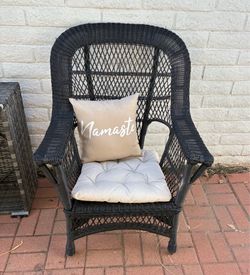 Cap Code wicker chair.
