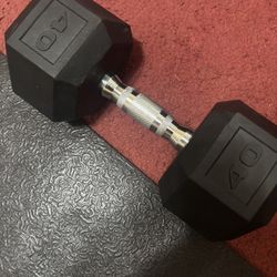 40 Ib Dumbbell