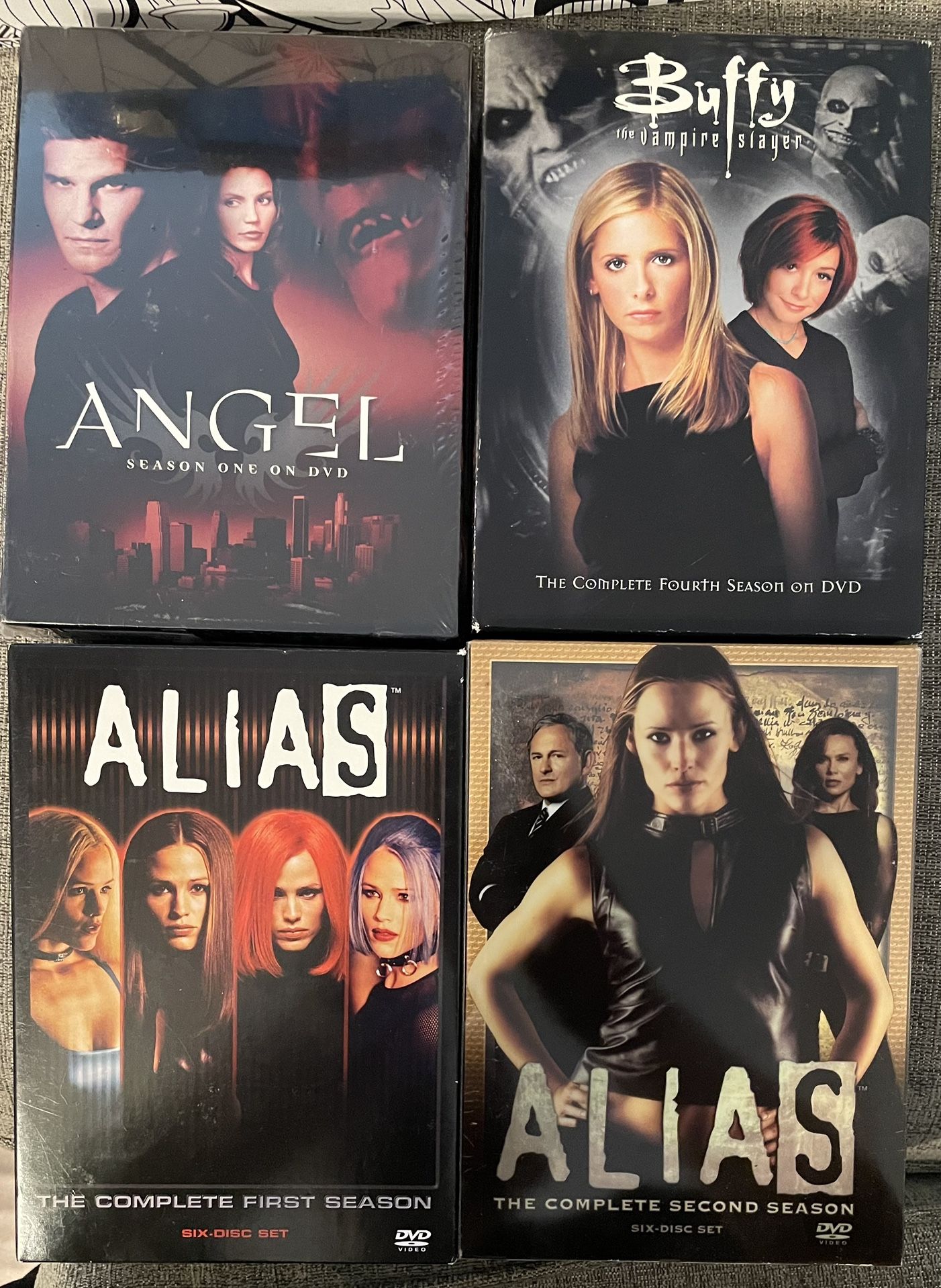 DVD Sets (Angel, Buffy, Alias)