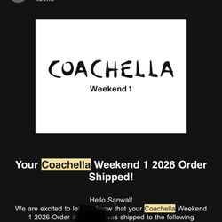VIP Coachella Weekend 1