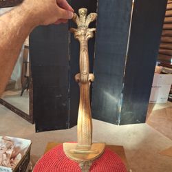 LARGE VINTAGE PLATE HOLDER FOR WALL