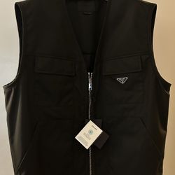 Prada Re-Nylon Vest, New with Tags