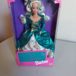 Royal Enchantment Green Barbie 1995  Never Out Of Box