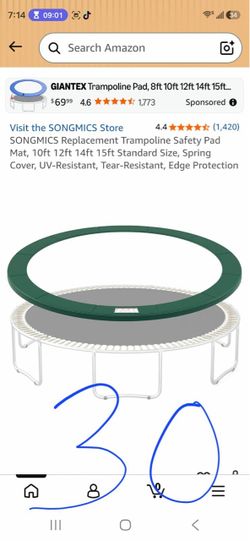 Replacement Trampoline Safety Pad