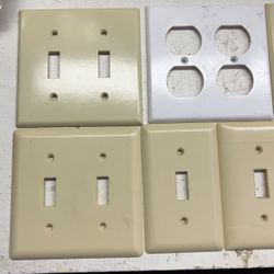 Switch And Electrical Covers New And Used Box Lot