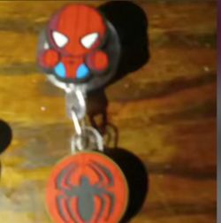Spiderman retractable badge holder #superhero #marvel