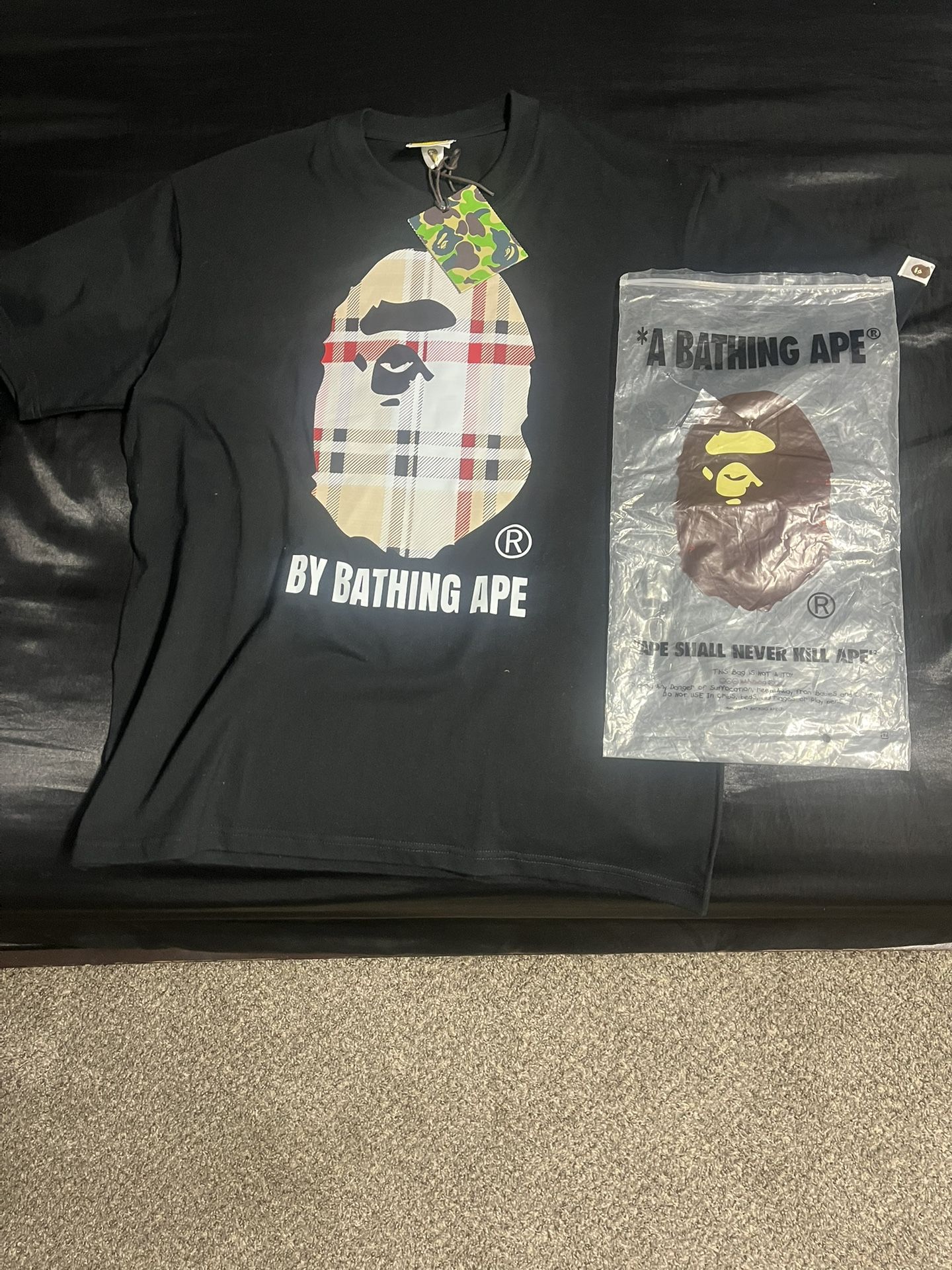 BAPE Check By Bathing Ape Tee