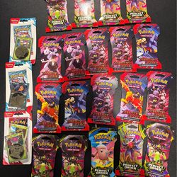 Pokemon Sealed Blister Pack Lot