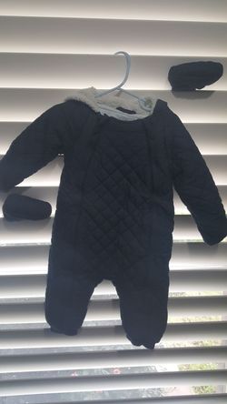 Baby coverall for winter