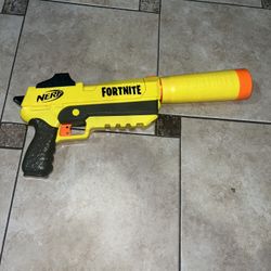 Nerf Fortnite Silenced Pistol.