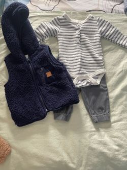 Baby boy used outfit; size 0-3m