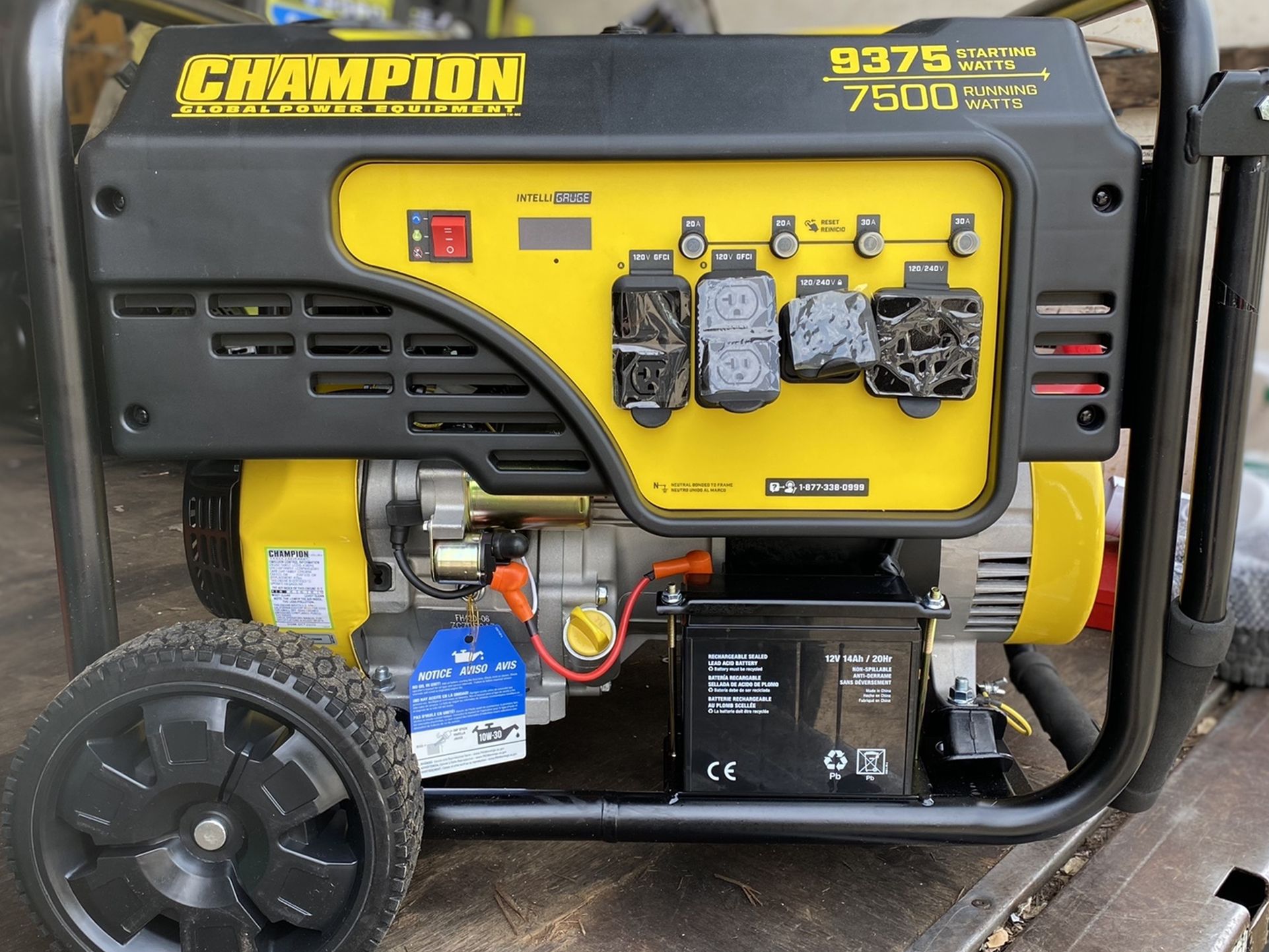 Champion 7500watt Generator
