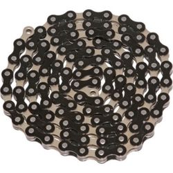 YBN Bicycle Chain In Colors 1/2X1/8X112 1/SPEED. 2- tone color scheme  