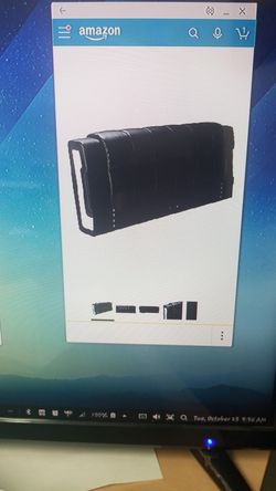 Container Furniture Direct Liam Collection Contemporary 2 Tone Faux Leather Upholstered Platform Bed with Padded Headboard, Black/Whit