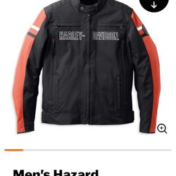 NWT HARLEY DAVIDSON WATERPROOF JACKET WITH ARMOR