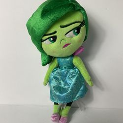 Authentic Disney Parks Disney Store Inside Out Disgust 11” Plush Stuffed Toy