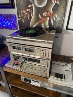 🔥 SERVICED Marantz Vintage Stereo Stack | TA-100 Receiver/EQ + CD-40 + SD-160 Tape Deck | Remote, Manuals + BONUS Turntable!