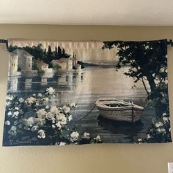 Canvas painting decoration