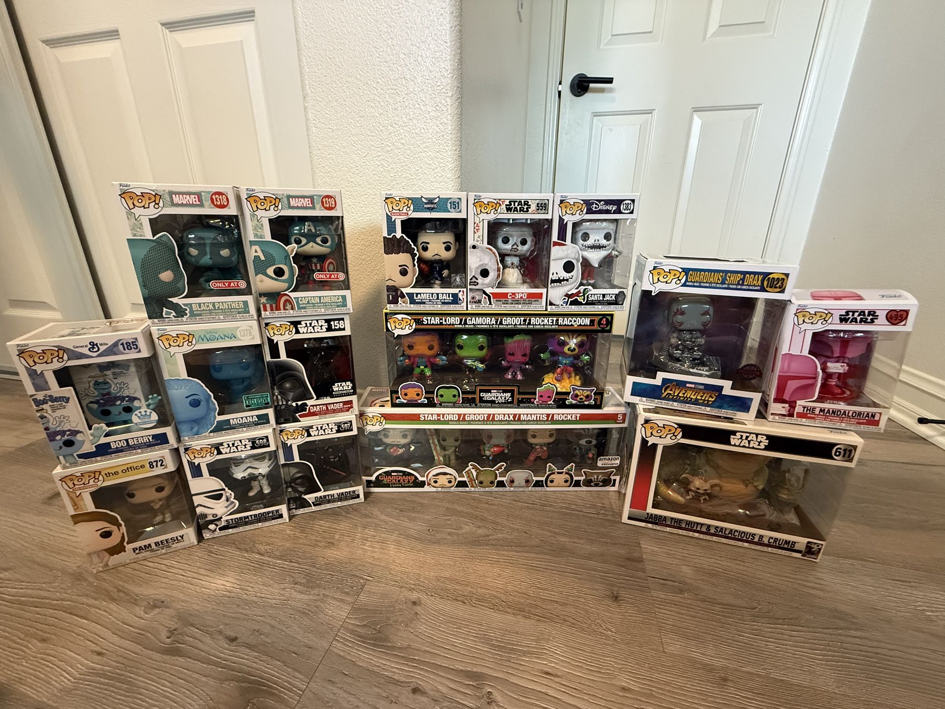 Lot of Funko Pops