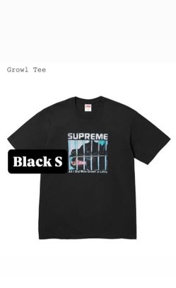 Supreme FW26’ week 8 Growl Tee Black S