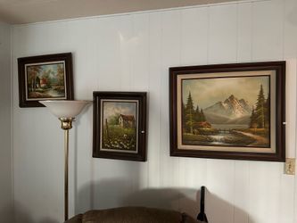 Vintage oil paintings