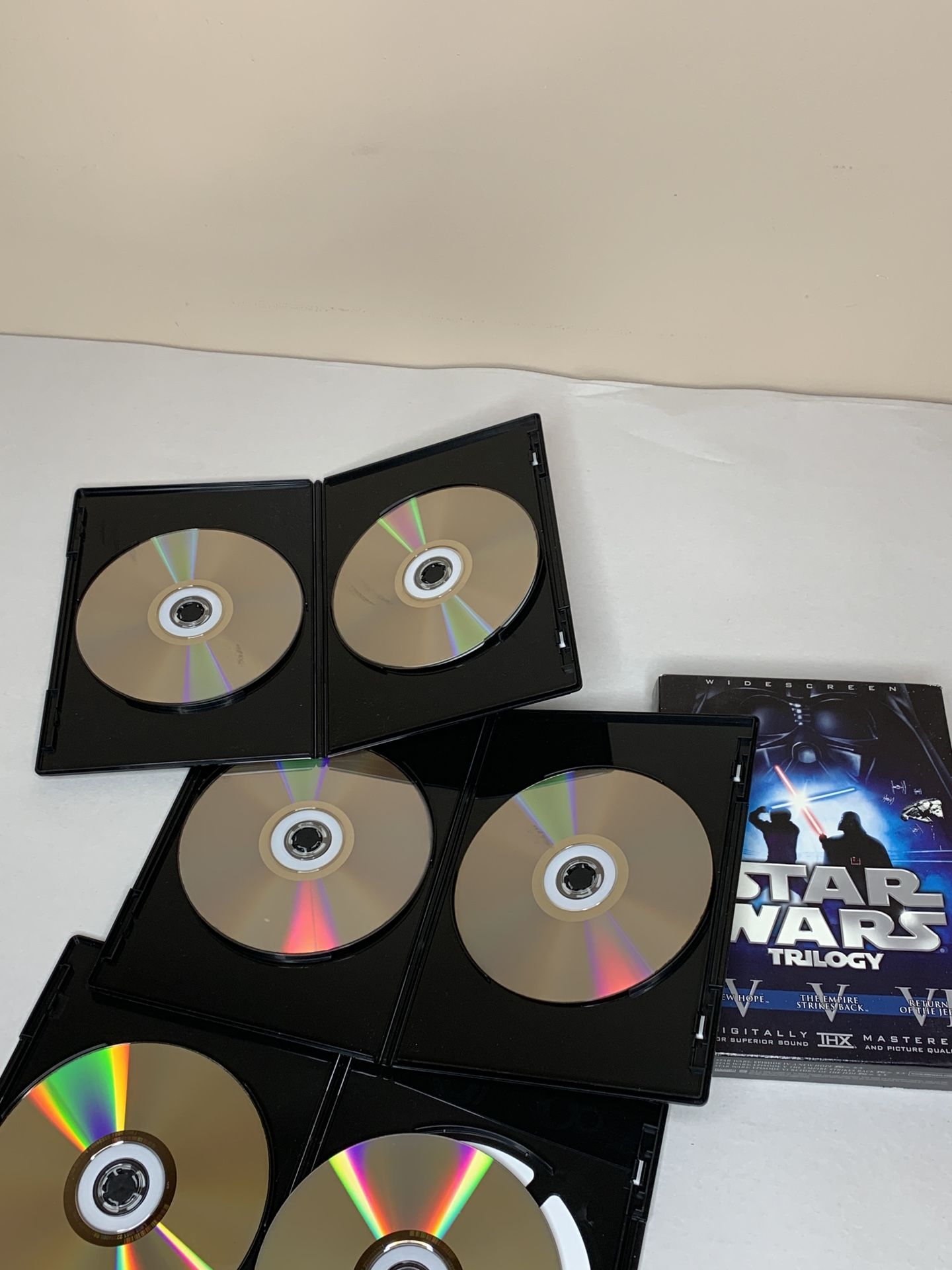 Star Wars Trilogy IV V VI THX Digitally Mastered (DVD, 2008, 6-Disc Set)