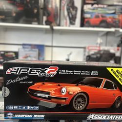 Team Associated Apex 2 Sport Datsun 240Z RC Car