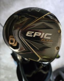 Callaway Epic Flash STAR Driver. 10.5 degree, regular flex shaft. Excellent condition. $125.