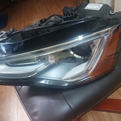 2017 Audi A6 Left Front Headlight 