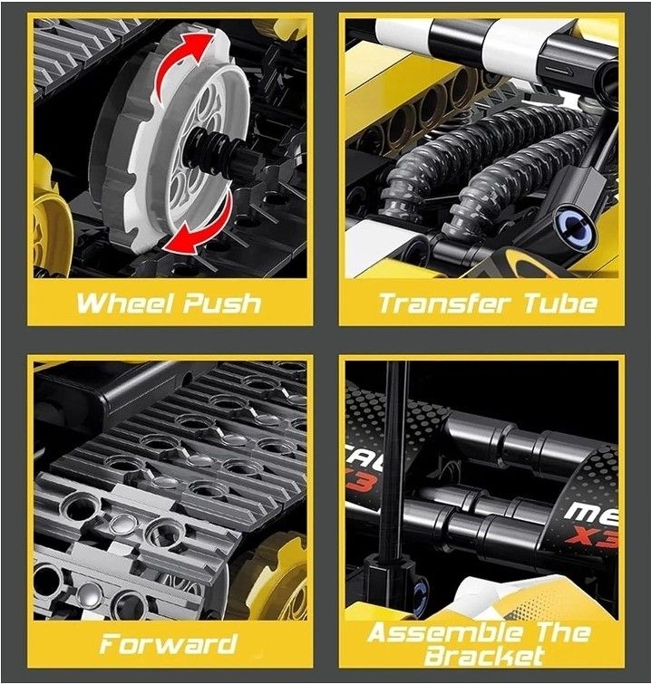 ZELLUX Playsets & Vehicles High Tech RC C