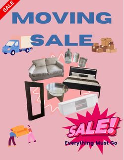 MOVING OUT SALE - FURNITURE