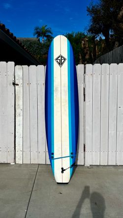 8’ foam surfboard