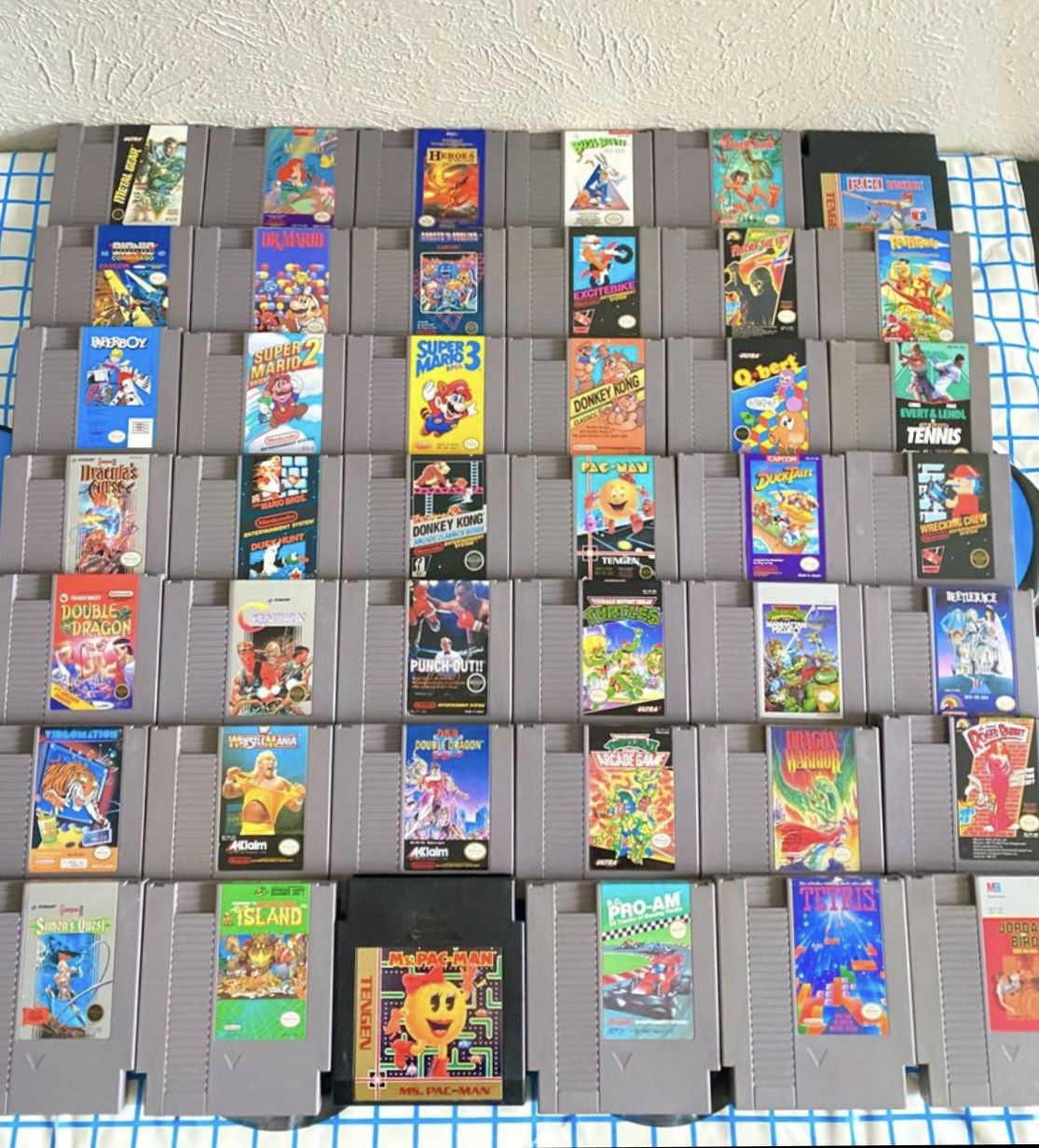 Nintendo NES Games (must See) System Also Available (Contra, Punchout, Super Mario)