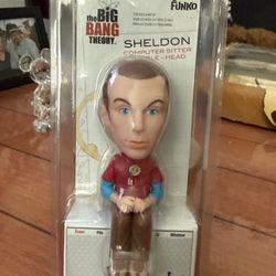 Sheldon Computer Sitter Bobblehead