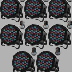 Rechargeable stage lights
