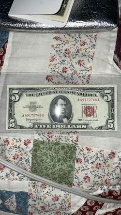 1963 Red Seal  $5 Bill