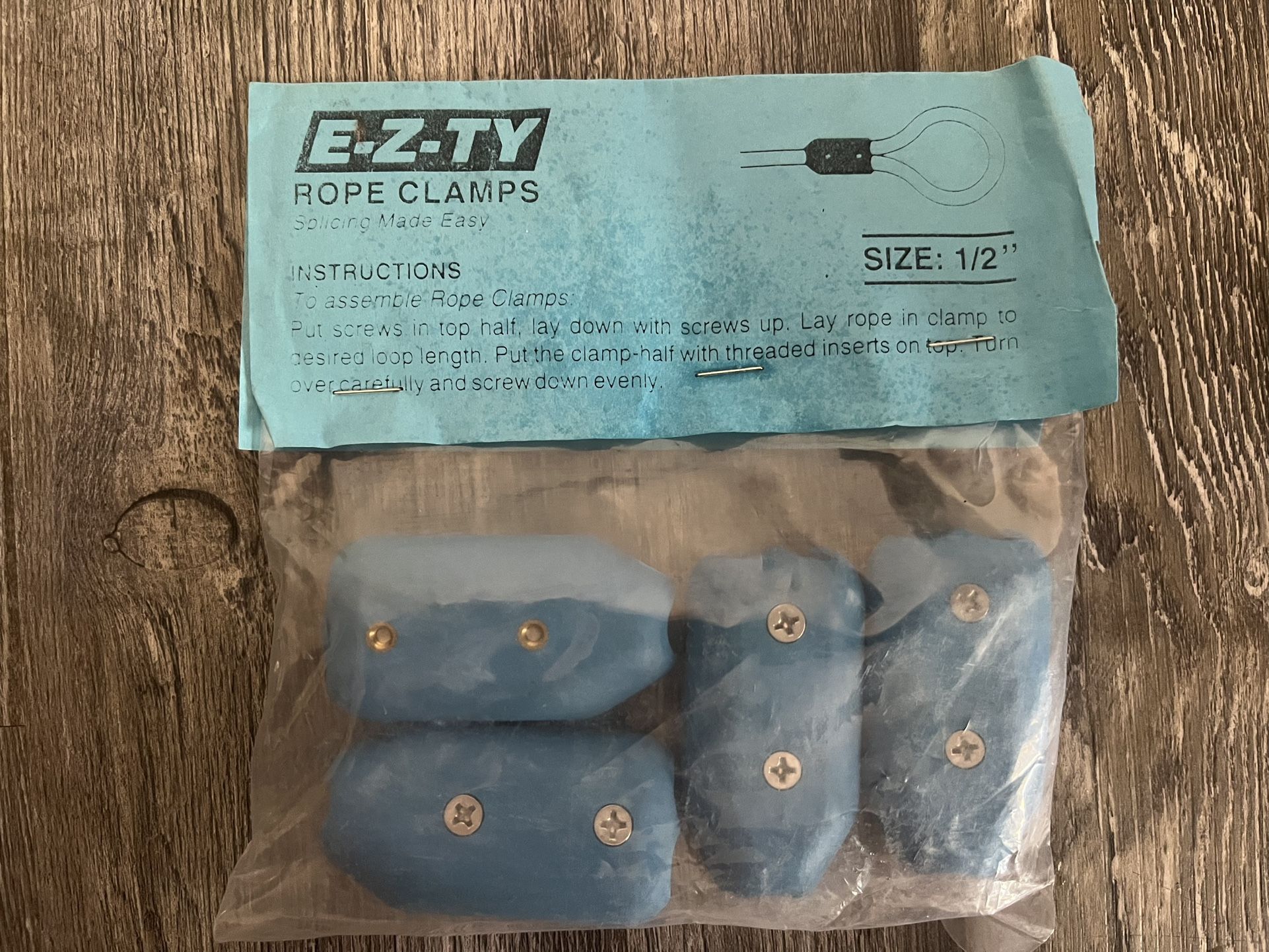 E-Z-TY Rope Clamps (4)