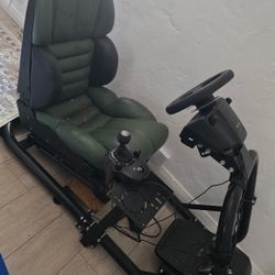 Logitech g920 racing simulator. 