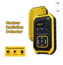 GC-01 Nuclear Radiation Detector GM Geiger Counter EMF Meter Radiation Tester X   Rays Real Time Moniting Radiation Dosimeter ,Precise Measurement