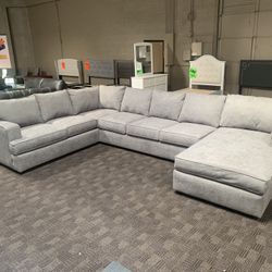 New Big Grey Sectional Couch 