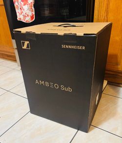 Sennheiser AMBEO Subwoofer ≠ 350W Wireless Sub, Deep Bass, Home Theater Upgrade, 8” Driver