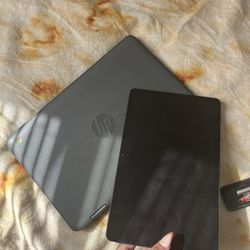 TOUCHSCREEN LAPTOP AND TABLET - 80$ TOGETHER