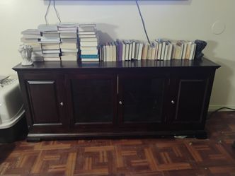 Dark Wood Cabinet