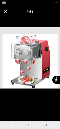 Commercial meat cutting machine