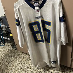 GATES  CHARGERS #85 Authentic Reebok NFL Jersey