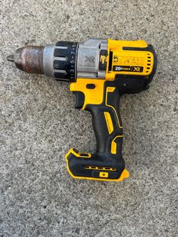 Used DeWalt 20V MAX XR Cordless Brushless 3-Speed 1/2 in. Hammer Drill (Tool Only) Great Working Condition!