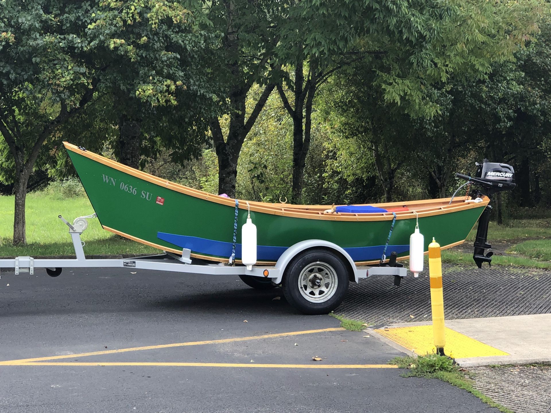 Price Reduced Drift Boat, Motor, And Trailer