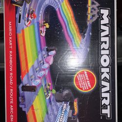 Mario Kart Rainbow Road Hot wheels Track
